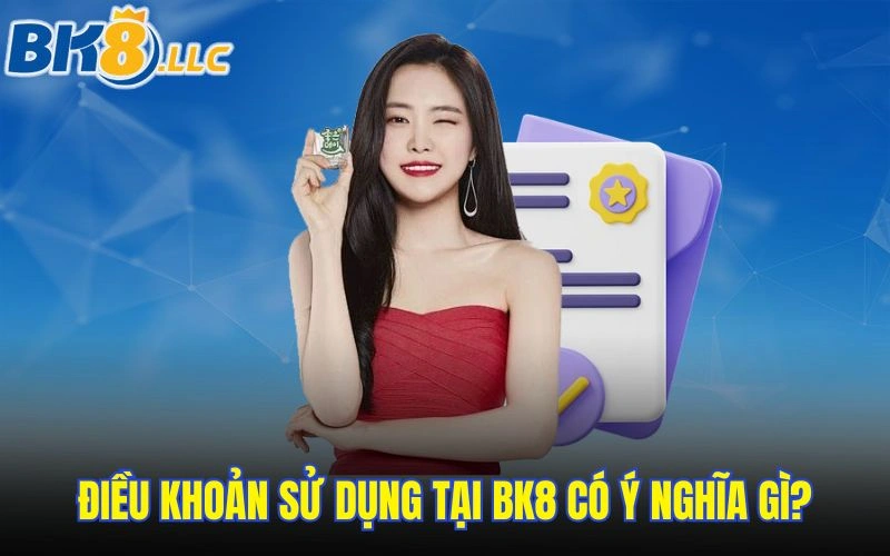 Điều khoản sử dụng tại BK8 có ý nghĩa gì?