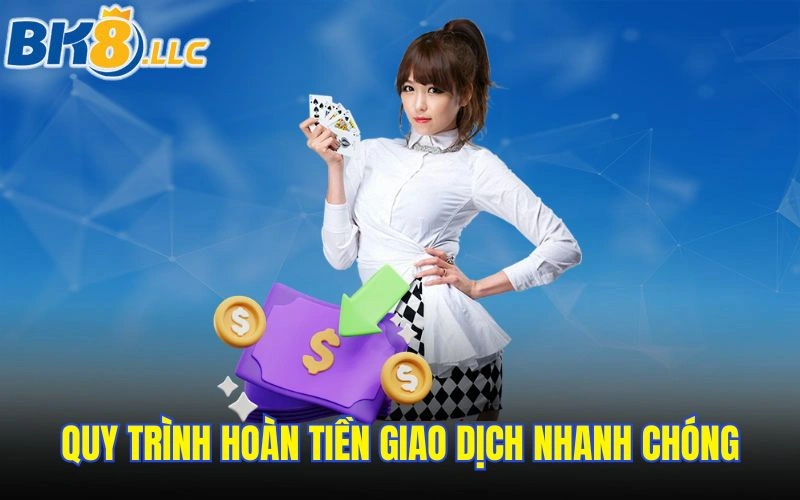 Quy trình hoàn tiền giao dịch nhanh chóng